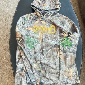 Under Armour Camouflage Hoodie with Green and Brown Accents